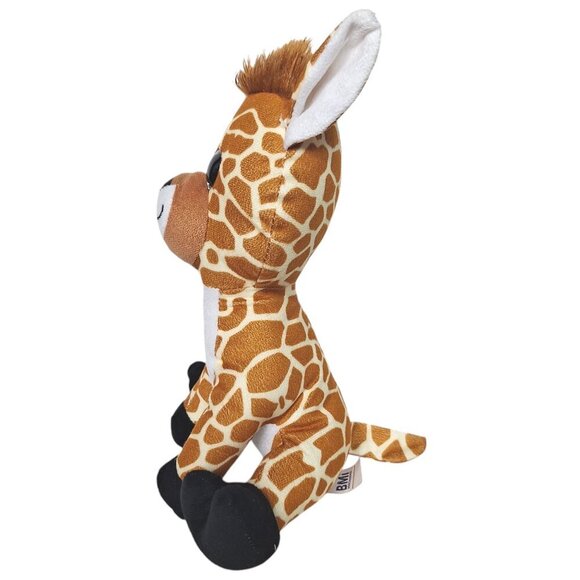 BMI Plush Giraffe Stuffed Animal Plush Toy Glitter Eyes Soft Jungle Safari 12" - Picture 4 of 7